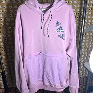 Lilac Adidas‎ hoodie XXL